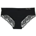thumbnail image 4 of Marilyn Monroe Women's Sexy Lace Hipster Brief Panties 5 Pack - Vintage Pink Coral Floral - X-Large, 4 of 10