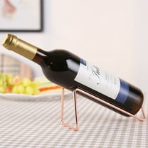 SOPOTUTU Wine Storage Rack Wine Shelf Rack Iron Bottle Holder Adults Bar Counter 1Pack