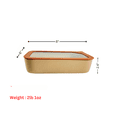 thumbnail image 2 of Neoflam 4 Set FIKA One Kitchen Porcelain Ceramic Food Container with Glass Lid, Microwave, Oven, Dishwasher Safe Storage, Pantry Refrigerator Cabinet Organization, Home Deco (1200ml / 1.27 qt / 41oz), 2 of 11
