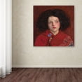 thumbnail image 3 of Brown 'The Irish Girl' Canvas Art, 3 of 3