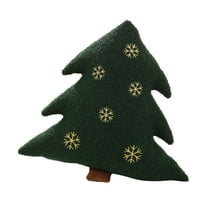 Lksixu Christmas Tree Throw Pillow Merry Christmas Decorative Lovely Throw Pillows Christmas Tree Cushion Bedding Decorations for Bedroom Couch Living Xmas Home Decor(14.96in)
