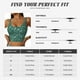 thumbnail image 5 of Balery Green Christmas Sujetadores deportivos con espalda cruzada para mujer, acolchados, sin costuras, de alto impacto, ideales para yoga, gimnasio, entrenamiento y fitness.-Small, 5 of 8