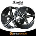 thumbnail image 2 of 19x8.5 Advanti Racing 87MG Cammino Gunmetal W/Machined Face Wheel 5x4.5 (45mm), 2 of 5