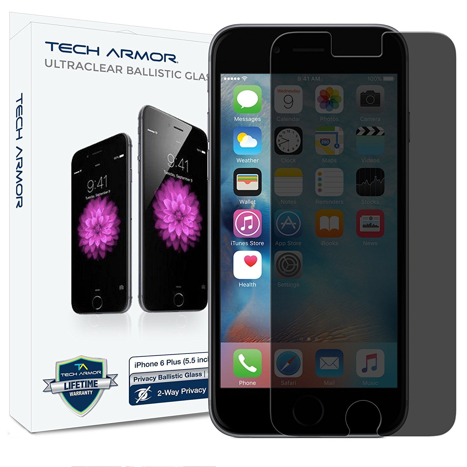 tech armor ballistic screen protector iphone 6s plus review