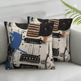 thumbnail image 3 of nygtbtfer Throw Pillow Cover, Couch Pillow Covers, Set of 2 Holiday Throw Pillow Covers, Guitar Musical Instrument Music Art, Throw Pillow Covers for Couch, Pillow Covers White, 3 of 7