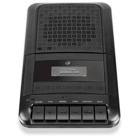 GPX Cassette Player and Recorder, PRC257B (Best 3 Head Cassette Deck)