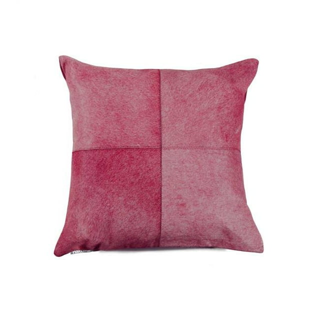 Accueil Racines Literies 332296 Torino Quattro Oreiller&44; Fuchsia - 18 x 18 Po.