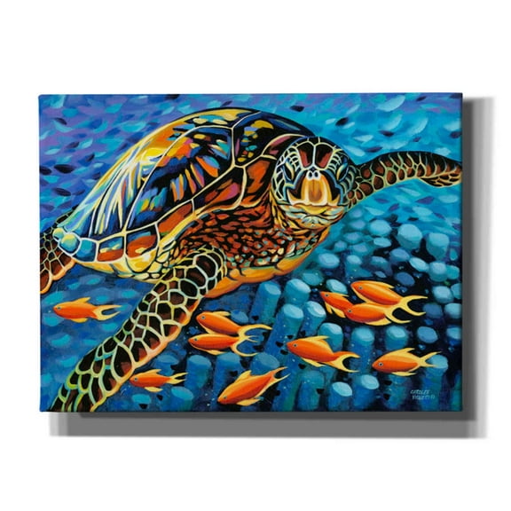 Epic Graffiti 'Cruising Along I' by Carolee Vitaletti Canvas Wall Art, 34"x26"