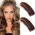 thumbnail image 1 of Almohadilla para el cabello esponjosa invisible, almohadilla para la cabeza con forma de bocanada, almohadilla para el cabello esponjosa invisible, pinza para el cabello sintética, para realzar el cab, 1 of 7