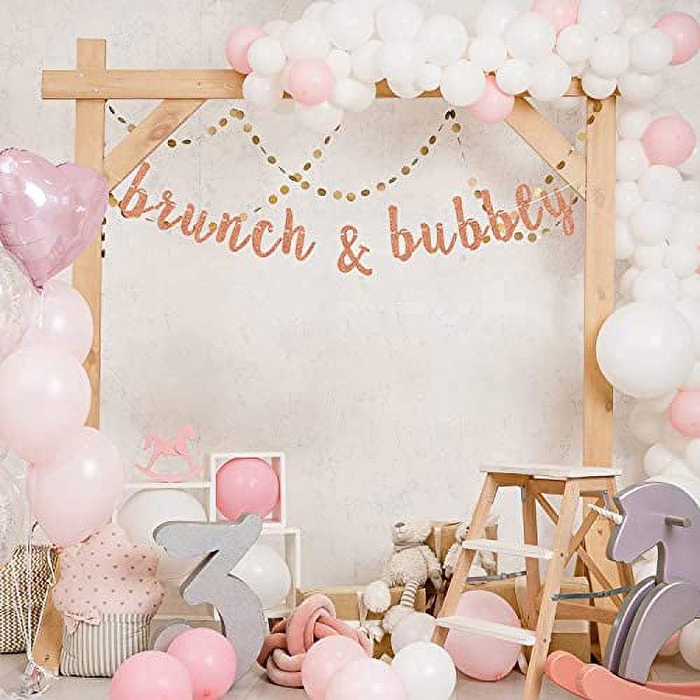 Btxlhaohe Love You A Brunch Balloons Banner Bridal Brunch Party Decorations Supplies Bachelorette Party Bridal Shower Party Decor Supplies