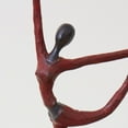 thumbnail image 2 of Bronze Dance Yoga Figurine, 2 of 4