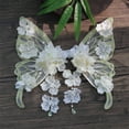 thumbnail image 5 of Fashionable Large Butterfly Hair Clip with Secure Grip Silk Flower Fringed Side Hair Barrettes for Women Han Costume, 5 of 9