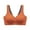 Orange, variant on Darzheoy Bras for Women No Underwire Underwear Seamless Bras Contrast Beauty Back Push-up Comfortable Vest Sport Bras for Women XL