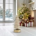 thumbnail image 4 of Hometravel Wooden Christmas Tree Decor, Log Style Tabletop Christmas Craft, Natural Holiday Atmosphere Decoration for Home, Office, Mantel, 4 of 6