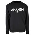 thumbnail image 2 of Men's Levelwear Black Anaheim Ducks Zane City Capsule Pullover Sweatshirt, 2 of 3