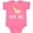 Hot Pink, variant on Inktastic Goat Girl Farm Animal Girls Baby Bodysuit