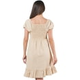thumbnail image 2 of Vestido Maternidad Mujer Algodón Fresco Cómodo Vestido Embarazo Primavera Casual Amplio Color Beige, 2 of 4
