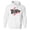 White, variant on Rub Some Dirt on it Baseball Hoodie Sweatshirt Unisex X-Large Grey