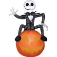 thumbnail image 1 of Gemmy SS223450G Jack on Pumpkin Airblown, Small, 1 of 2