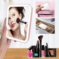 thumbnail image 1 of Portable LED Makeup Mirror with 3 Adjustable Light Settings, 1x Large Mirror Cordless Lighted Vanity Mirror for Travel, 1 of 9