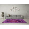 thumbnail image 3 of Ahgly Company Indoor Rectangle Persian Purple Traditional Area Rugs, 7' x 10', 3 of 4