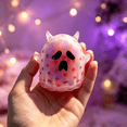 thumbnail image 6 of Halloween Ghost Squishy Toy, Ultra-Soft Slow Rising Stress Relief Fidget Toy, Calming Sensory Squeeze Ball with Bead Filling for Party Favors Desk Decor, Spooky Halloween Gift, 6 of 6