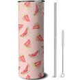thumbnail image 1 of 20 oz Skinny Tumblers with Lid and Straw, 1 of 5