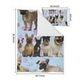 thumbnail image 5 of French Bulldogs Duvet Cover and Pillowcase Set for Single Bedding, Bedroom Accessories for Kids Teens, 5 of 5