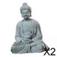 thumbnail image 1 of Estatua al aire libre,Gran estatua de Buda Jardín Meditación al aire libre,Estatuas de interior Césped exterior Patio Patio trasero,Estatuilla Adorno de escultura de resina, 1 of 8