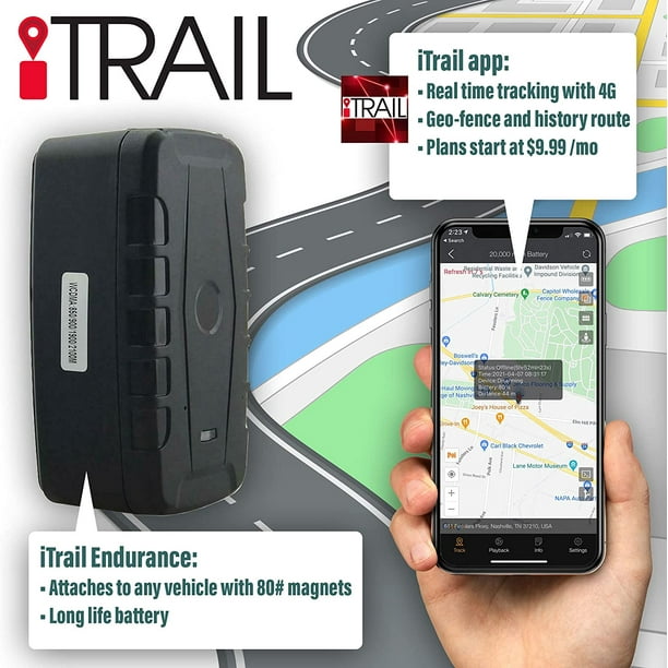 Rastreador GPS para vehiculos sistema de monitoreo de dispositivos de rastreo GPS en tiempo real 5G con cerca para ninos automoviles vehiculos
