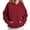 Wine, variant on Viadha Zip Up Sweatshirt Women Womens Oversized Hoodies Fleece Sweatshirts Long Sleeve Sweaters Pullover Fall Outfits With Pocket Tops for Women 2024