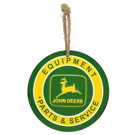 John Deere Mini Tin Sign with Hanger - LP71551