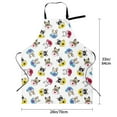 thumbnail image 5 of Bingfone French Bulldog With Coffee Cup Apron Gifts For Men, Women Professional Grade Chef Apron For Kitchen,Bbq & Grill, 5 of 9