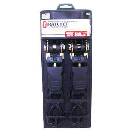 

Master Mechanic Mm40 Soft Tie Cycle Ratchet Tie Down 1 X 8 2-Pack