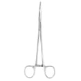 thumbnail image 1 of Pinzas hemostáticas quirúrgicas de acero inoxidable para pelo de mascotas, para uso veterinario, punta curva., 1 of 14