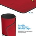 thumbnail image 4 of The Flash Desk Mat, Gaming Mouse Pad Mat with Non-Slip Base Stitched Edges Mousepad for Computer, Office, and Laptop 10 x 12 inch, 4 of 8