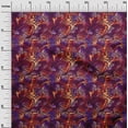 thumbnail image 3 of oneOone Cotton Cambric Red Fabric Abstracts Craft Projects Decor Fabric Printed By The Yard 56 Inch Wide, 3 of 4