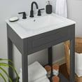 thumbnail image 2 of Altura 24" Bathroom Vanity-EEI-5798-GRY-BLK, 2 of 9