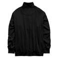 thumbnail image 4 of Wevis Women's Henley Pullover Sweatshirt Long Sleeve Casual Loose Fit Tops - BLACK_S, 4 of 4