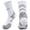 Grey, variant on Xijirk Athletic Crew Socks Cushioned Arch Support Running Sports Socks Size:M