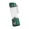 thumbnail image 1 of Licuadora portátil, exprimidor eléctrico, licuadora de vaso de 300 W, mini licuadora de frutas, botellas para verde, 1 of 9