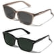 thumbnail image 1 of Gafas de Sol Polarizadas TIJN Clásicas con Montura Cuadrada UV400, 1 of 6