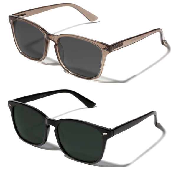 Gafas de Sol Polarizadas TIJN Clásicas con Montura Cuadrada UV400