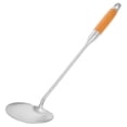 thumbnail image 5 of WEUVEB Stainless Steel Wok Ladle and Stir-Fry Spoon, Assorted Colors, 1 Pack, Kitchen Utensil for Wok Cooking, 5 of 8