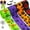 Green Pumpkin, variant on Jinswick 1Rolls Halloween Wired Edge Ribbon 2.5 Inch Bat Spider Pumpkin Printed Ribbon Thanksgiving Decorations Ribbon for Home Wreath DIY Craft Floral Bow, 5Yards