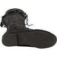 thumbnail image 7 of Minnetonka Men's Front Lace Knee Hi Boot, Black, 9, 7 of 7