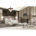 thumbnail image 2 of Michael Amini Villa Cherie Wood Dresser and Mirror in Hazelnut Brown, 2 of 15