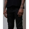 thumbnail image 4 of GFTD LA Los Angeles Men's Skinny Fit Benson Black Denim Jeans (29, Black), 4 of 8