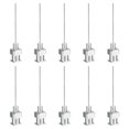 thumbnail image 1 of Unique Bargains 10 Pcs 23G 1 Inch Blunt Tip Dispensing Needle with Lure Lock for Refilling Liquid Inks Adhesives, 1 of 6