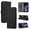Black, variant on ChicShell Wallet Case for Motorola Moto G (2025) with Cards Holder, RFID Blocking Flip Stand Full Body Protective Bumper Shockproof Phone Case with Hand Strap for Motorola Moto G (2025), Brown